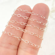 Shop Now Sterling Silver Flat Cable Chain